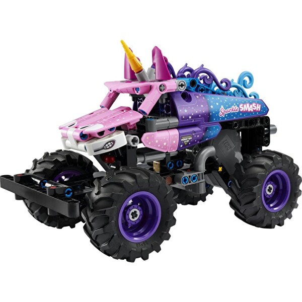 LEGO Technic Monster Jam Sparkle Smash Çek-Bırak Blok Oyuncak 42220