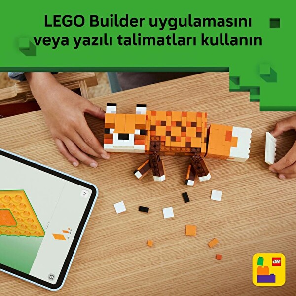 LEGO Minecraft Tilki 21588
