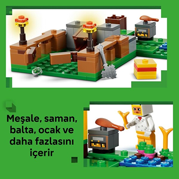 LEGO Minecraft Tavuk Çiftliği 21585