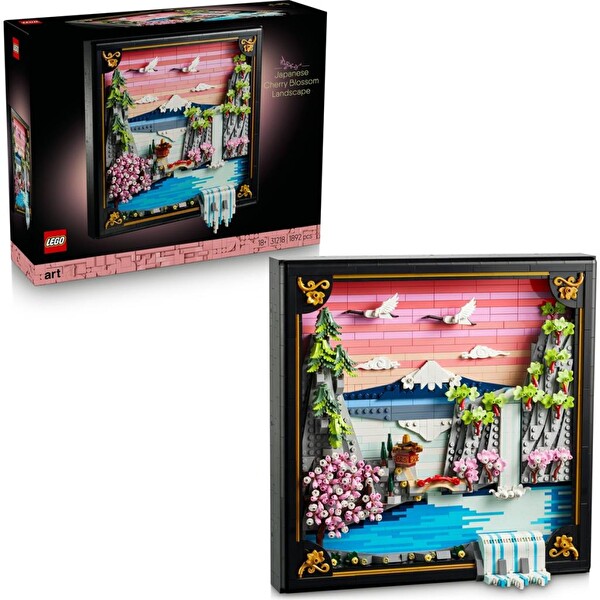 LEGO Art Japon Kiraz Çiçeği Manzarası 31218