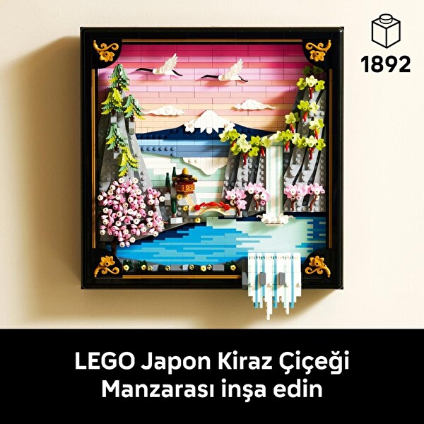 LEGO Art Japon Kiraz Çiçeği Manzarası 31218