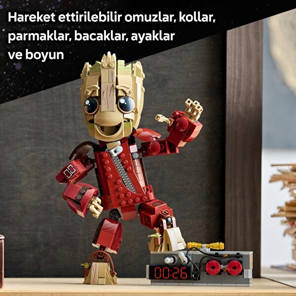 LEGO Marvel Yağmacı Tulumlu Groot 76341
