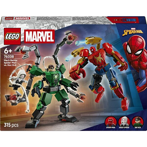 LEGO Marvel Robot Savaşı Örümcek Adam Doktor Oktopus’a Karşı 76338
