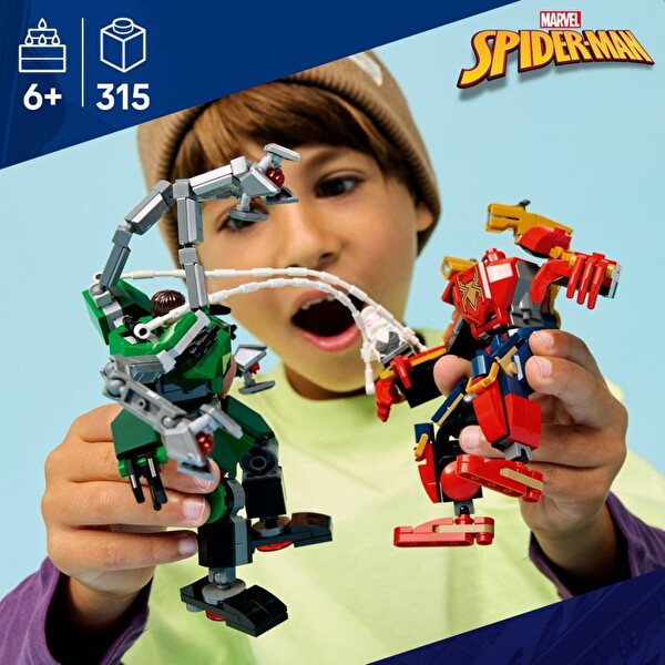 LEGO Marvel Robot Savaşı Örümcek Adam Doktor Oktopus’a Karşı 76338