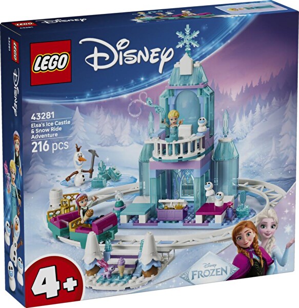 LEGO Disney Princess Elsa'nın Buz Şatosu Ve Kar Kızağı Macerası 43281
