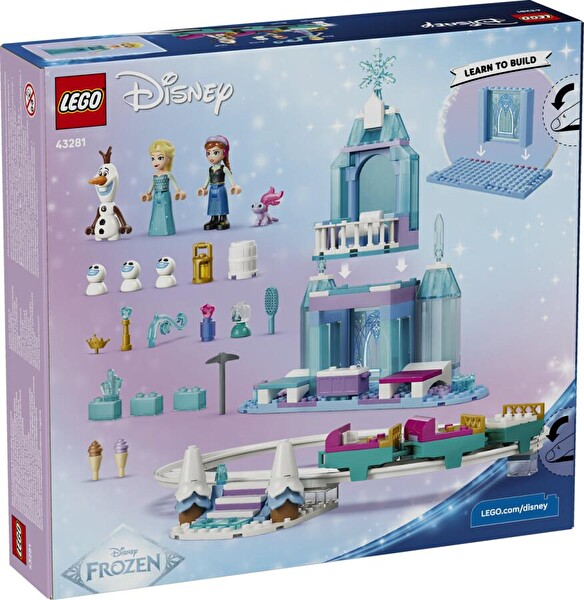 LEGO Disney Princess Elsa'nın Buz Şatosu Ve Kar Kızağı Macerası 43281