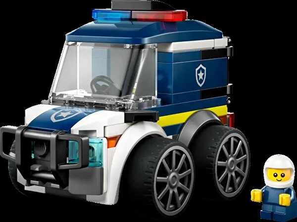 LEGO City Araçlar Polis Kamyonu Blok Oyuncak 60481