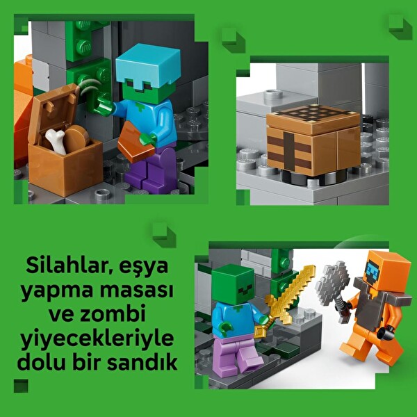 LEGO Minecraft Zombi Zindanı 21587