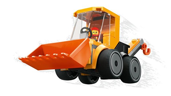 LEGO City Araçlar İnşaat Yükleyicisi Blok Oyuncak 60483