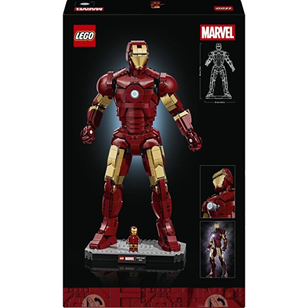 LEGO Marvel Iron Man Mark 3 Koleksiyoncu Versiyonu 76344