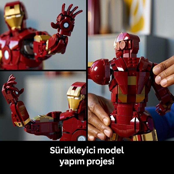 LEGO Marvel Iron Man Mark 3 Koleksiyoncu Versiyonu 76344