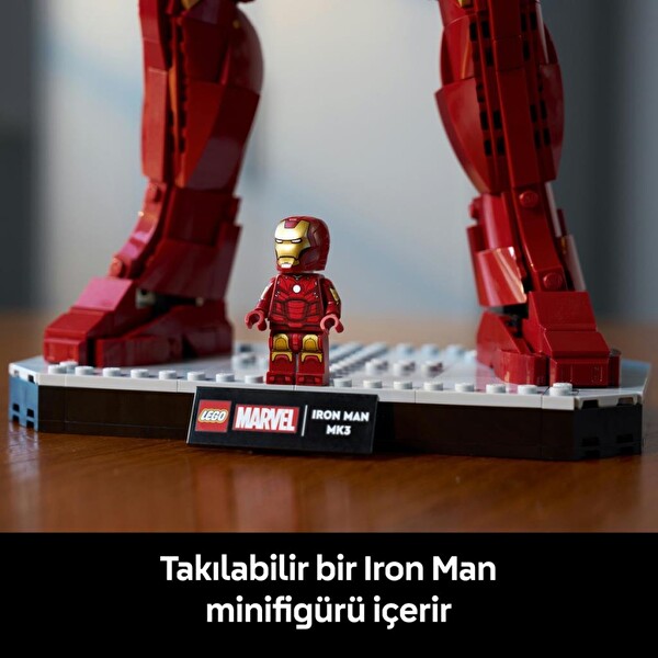 LEGO Marvel Iron Man Mark 3 Koleksiyoncu Versiyonu 76344