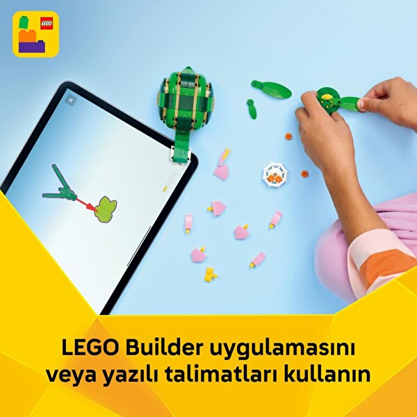 LEGO Creator 3'ü 1 Arada Kaplumbağa İle Nilüfer Çiçeği 31377