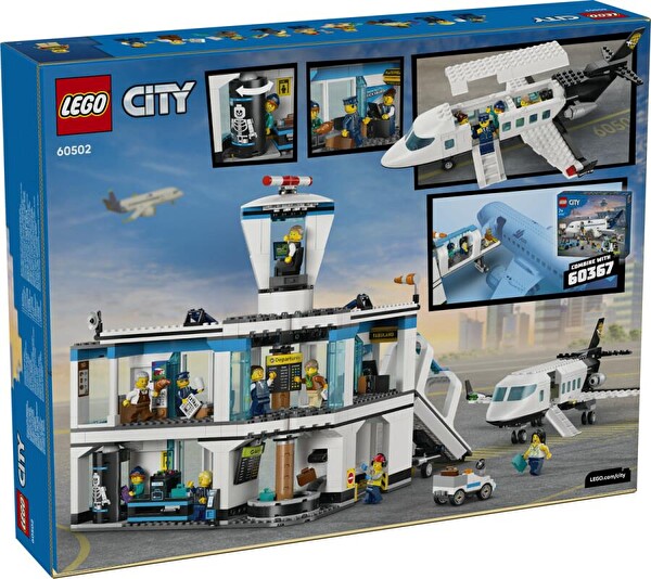 LEGO City Havaalanı Ve Uçak Blok Oyuncak 60502