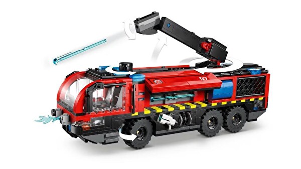 LEGO City Havaalanı İtfaiye Kamyonu Blok Oyuncak 60499
