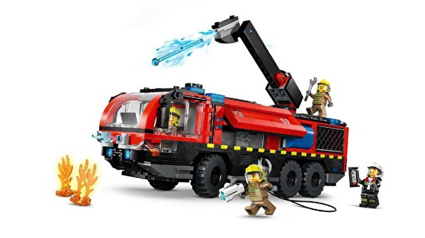 LEGO City Havaalanı İtfaiye Kamyonu Blok Oyuncak 60499