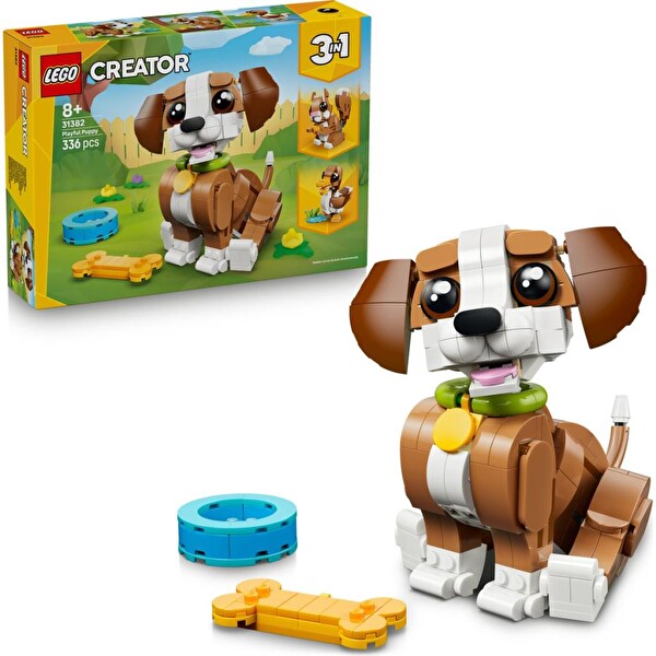 LEGO Creator 3'ü 1 Arada Sevimli Hayvanlar Oyunbaz Yavru Köpek 31382