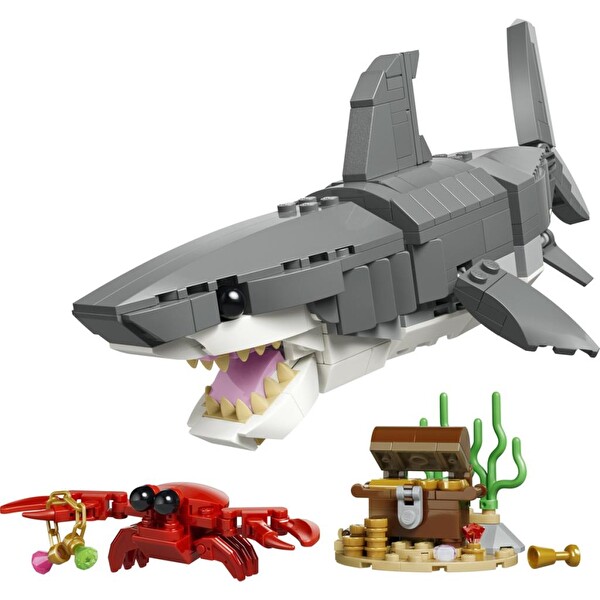 LEGO Creator Acımasız Köpek Balığı İle Hazine Sandığı 31381