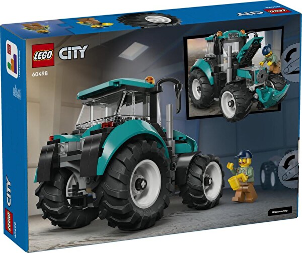 LEGO City Traktör Blok Oyuncak 60498