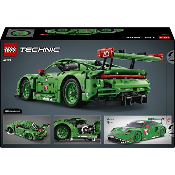 LEGO Technic Porsche 911 GT3 R Rexy Ao Racing Araba Blok Oyuncak 42224