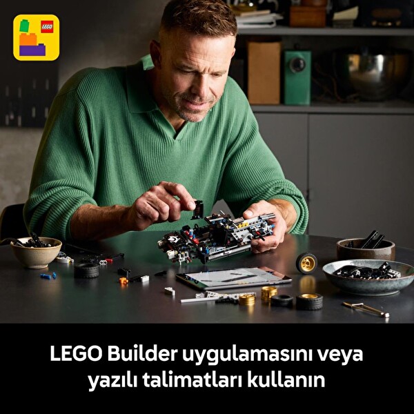 LEGO Technic 1966 Ford GT40 Mkıı Yarış Arabası Blok Oyuncak 42223