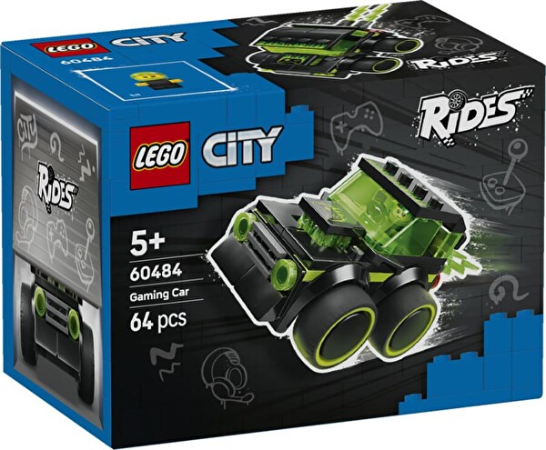 LEGO City Araçlar Video Oyunu Yarış Arabası Blok Oyuncak 60484