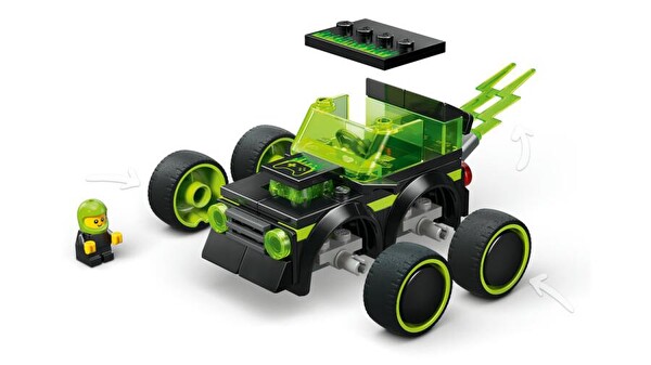 LEGO City Araçlar Video Oyunu Yarış Arabası Blok Oyuncak 60484