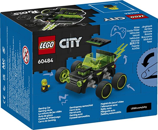 LEGO City Araçlar Video Oyunu Yarış Arabası Blok Oyuncak 60484