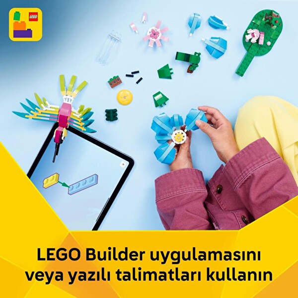 LEGO Creator 3'ü 1 Arada Vahşi Hayvanlar Renkli Sinek Kuşu 31384