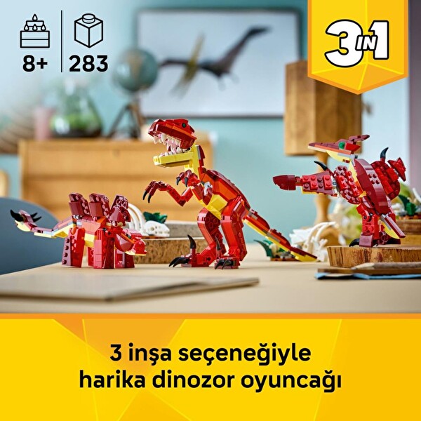 LEGO Creator 3'ü 1 Arada Vahşi Dinozor 31379