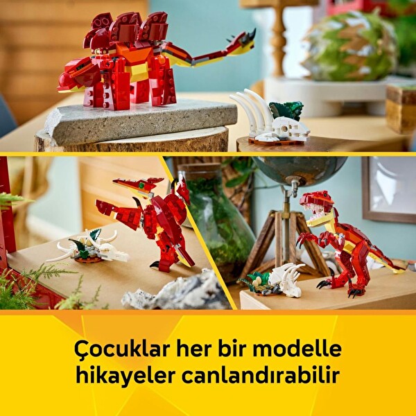 LEGO Creator 3'ü 1 Arada Vahşi Dinozor 31379