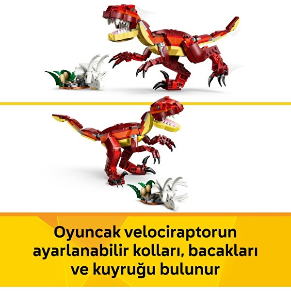 LEGO Creator 3'ü 1 Arada Vahşi Dinozor 31379
