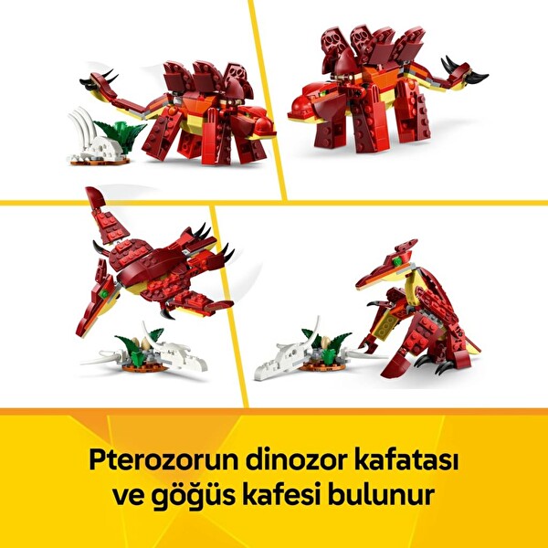 LEGO Creator 3'ü 1 Arada Vahşi Dinozor 31379