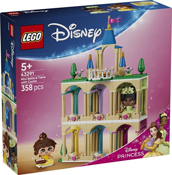 LEGO Disney Şato İle Mini Belle Ve Tiana 43291