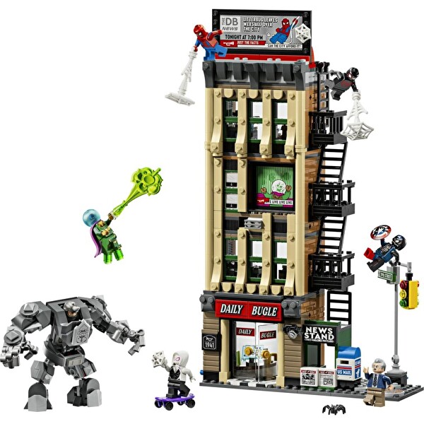 LEGO Marvel Örümcek Adam Mysterio'ya Karşı: Daily Bugle 76342