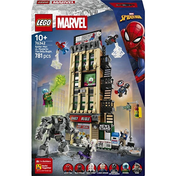 LEGO Marvel Örümcek Adam Mysterio'ya Karşı: Daily Bugle 76342