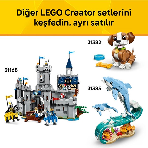 LEGO Creator 3'ü 1 Arada Retro Oyun Konsolu Blok Oyuncak 31380