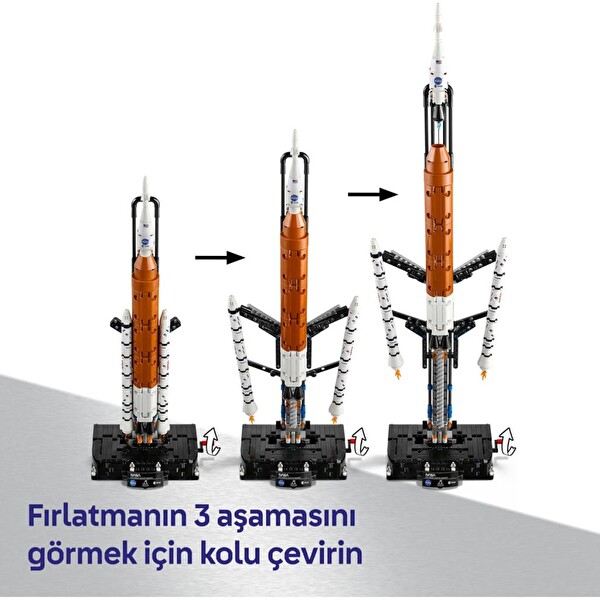 LEGO 42221 Technic NASA Artemis Uzay Fırlatma Sistemi Roketi