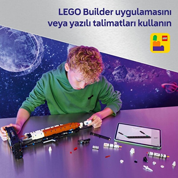 LEGO 42221 Technic NASA Artemis Uzay Fırlatma Sistemi Roketi