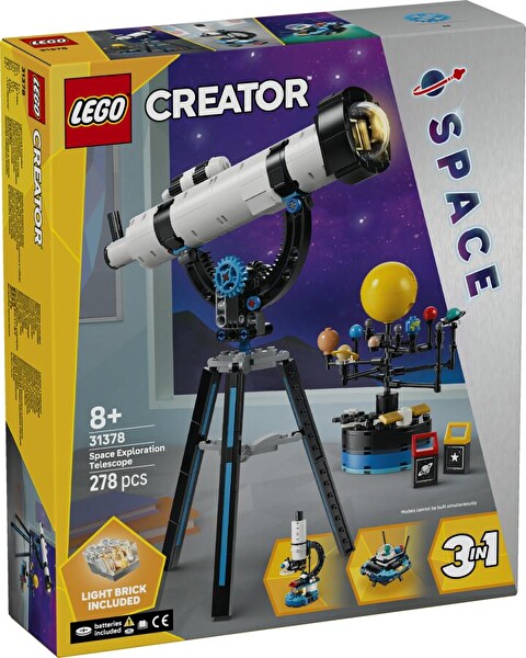 LEGO Creator Uzay Keşif Teleskobu 31378
