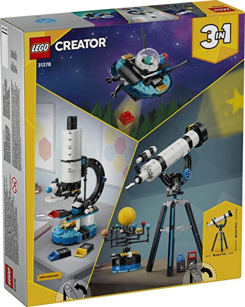 LEGO Creator Uzay Keşif Teleskobu 31378