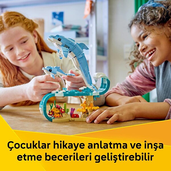 LEGO Creator 3'ü 1 Arada Deniz Hayvanları: Güzel Yunuslar 31385