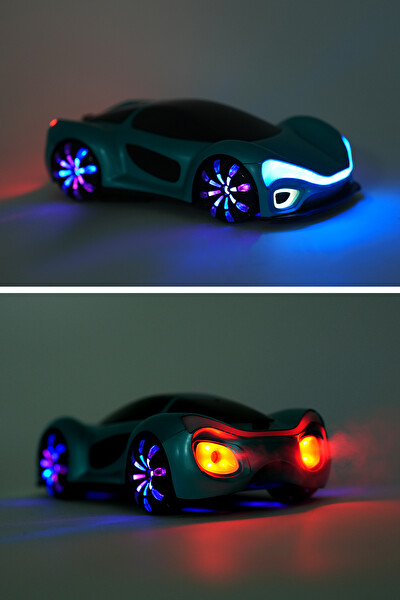 Vardem Şarjlı 2.4G Elektrikli Spor Uzaktan Kumandalı Araba Yeşil JIN-2990