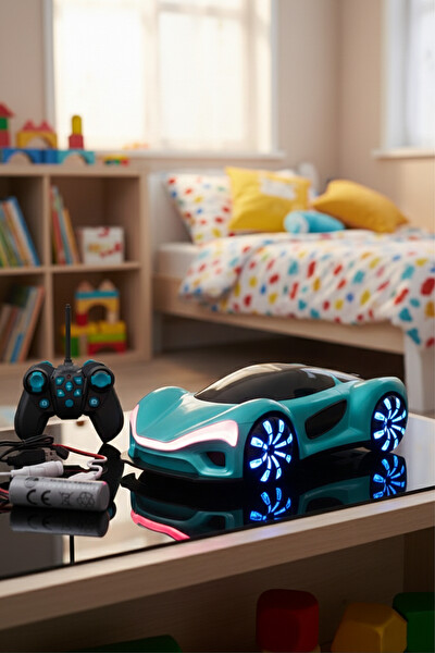 Vardem Şarjlı 2.4G Elektrikli Spor Uzaktan Kumandalı Araba Yeşil JIN-2990