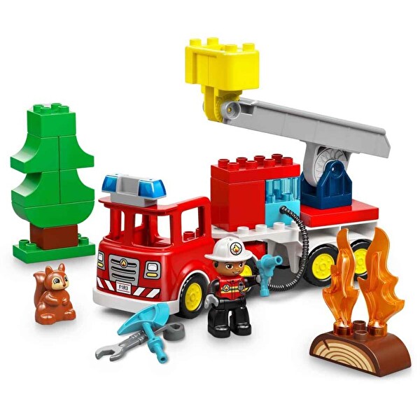 LEGO Duplo Hortumlu İtfaiye Aracı ve İtfaiyeci 10473