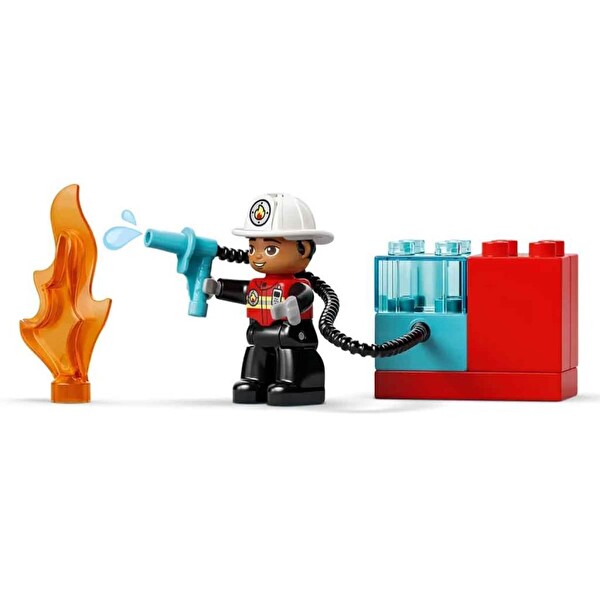 LEGO Duplo Hortumlu İtfaiye Aracı ve İtfaiyeci 10473