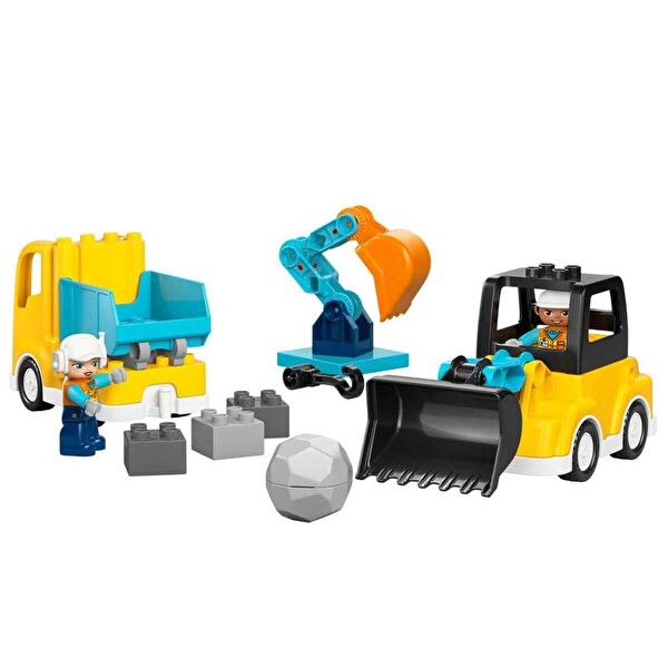 LEGO Duplo 3’ü 1 Arada İnşaat Araçları 10475