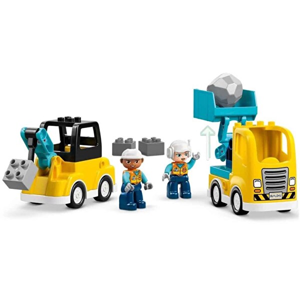 LEGO Duplo 3’ü 1 Arada İnşaat Araçları 10475