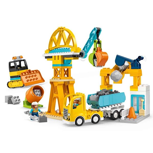 LEGO Duplo 3’ü 1 Arada İnşaat Sahası ve Araçları 10476