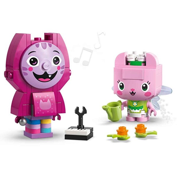 LEGO Gabby's Dollhouse Gabby'nin Parçalarla İnşa Edilen Kedi Arkadaşları 11215